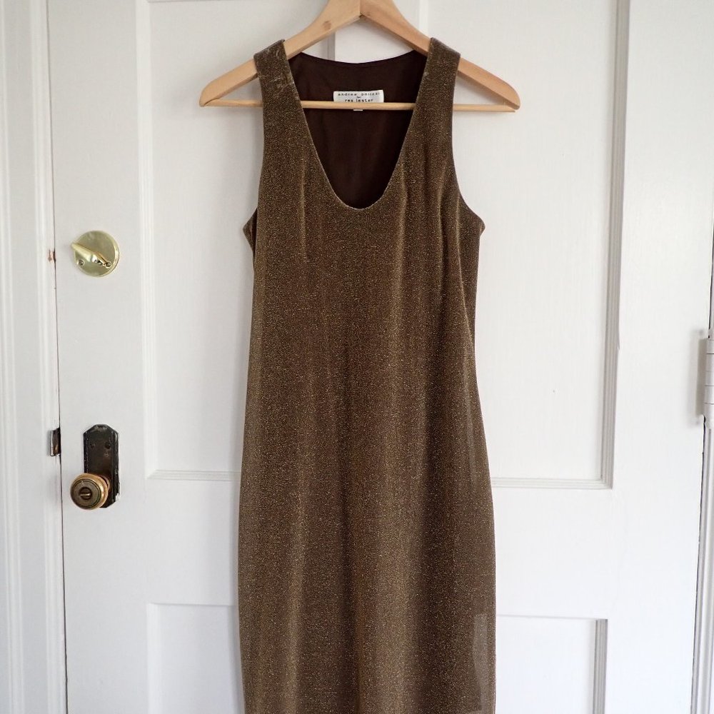 Glitzy dress Andrea Polizzi for Rex Lester